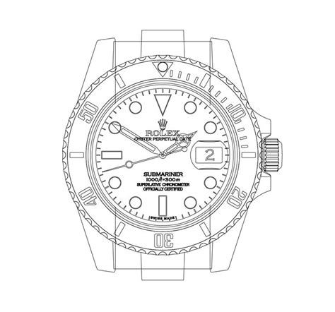 rolex disegnio